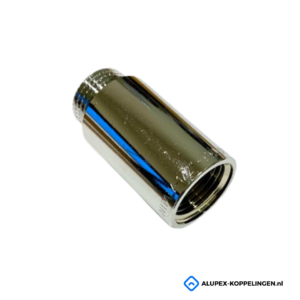Verlengstuk verchroomd 1/2 x 25mm