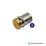 Eindstop Alupex 20mm
