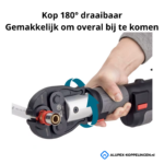 ACTIE Professionele Perstang incl 12 persbekken - Afbeelding 6